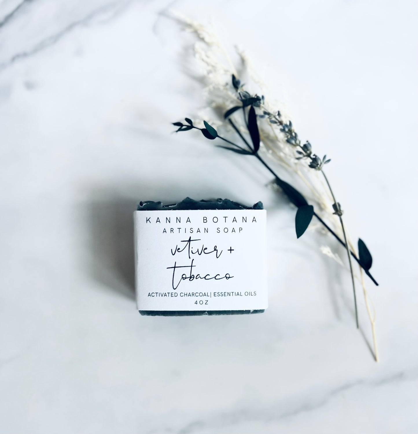 Vetiver + Tobacco Artisan Soap