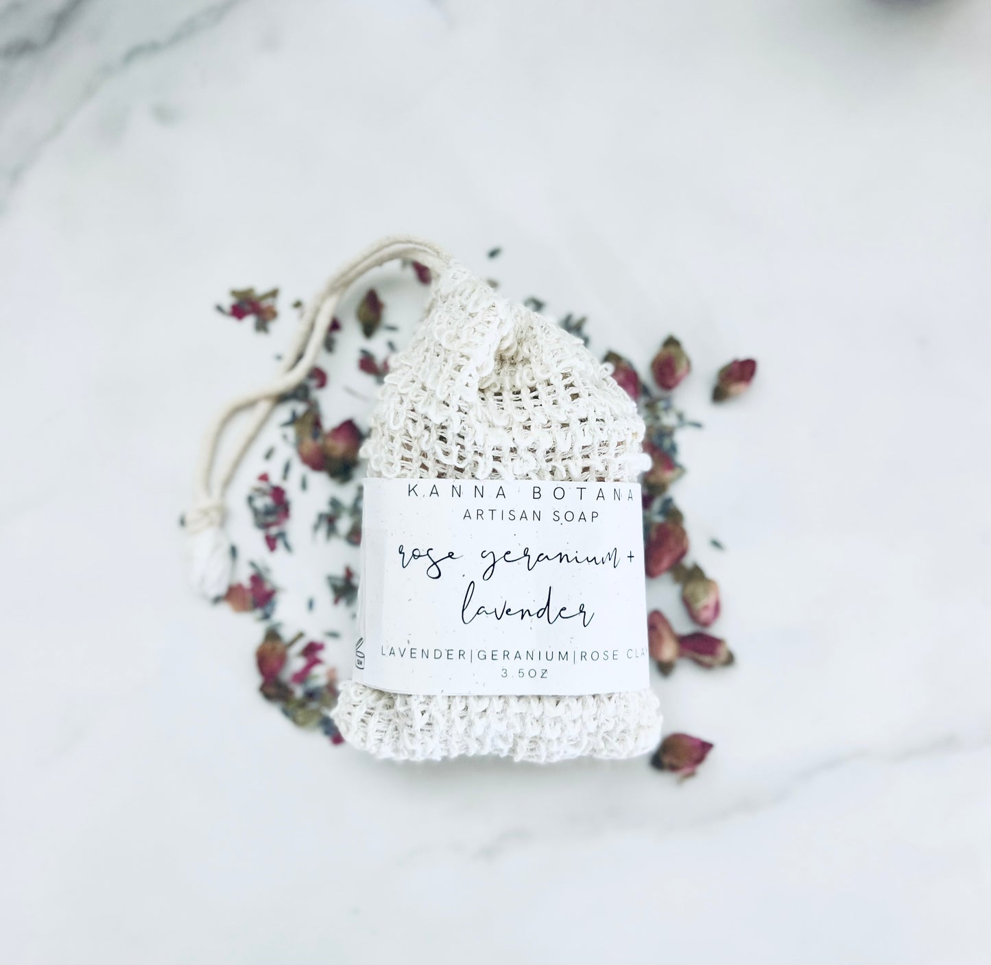 Rose Geranium + Lavender Soap