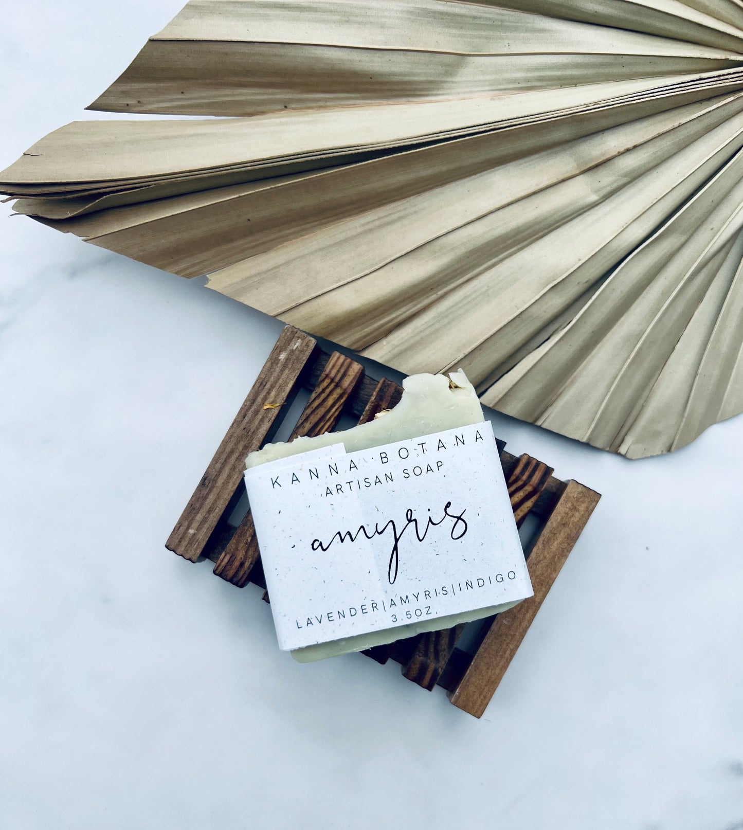 kanna botana artisan cold processed soap amyris essential oils indigo clay