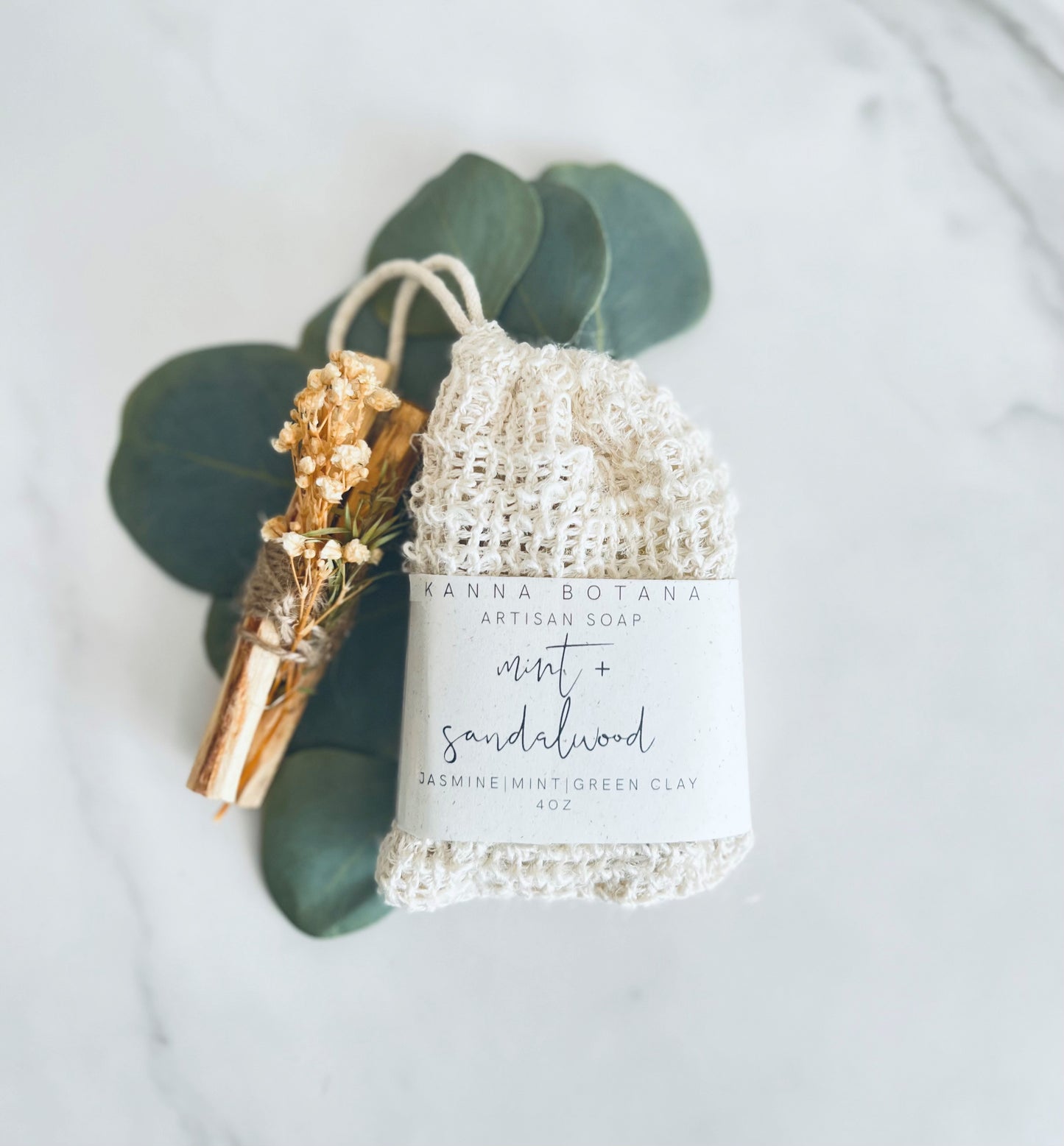 Mint + Sandalwood Soap
