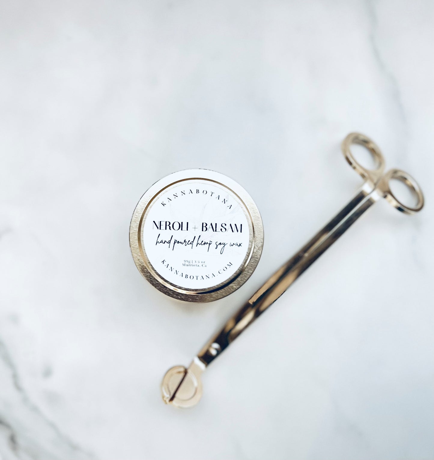 Neroli + Balsam Hemp Soy Candle