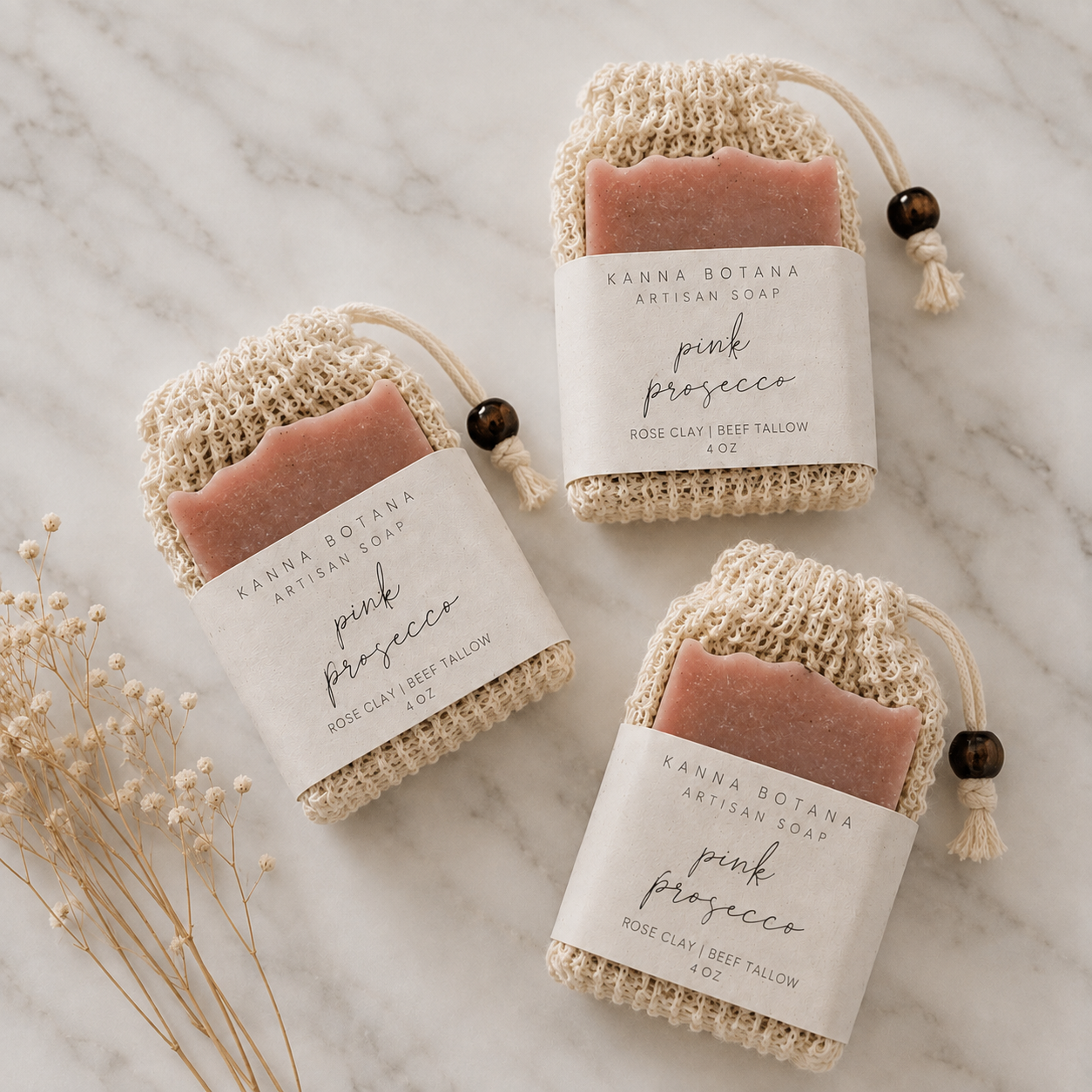 Pink Prosecco Artisan Soap