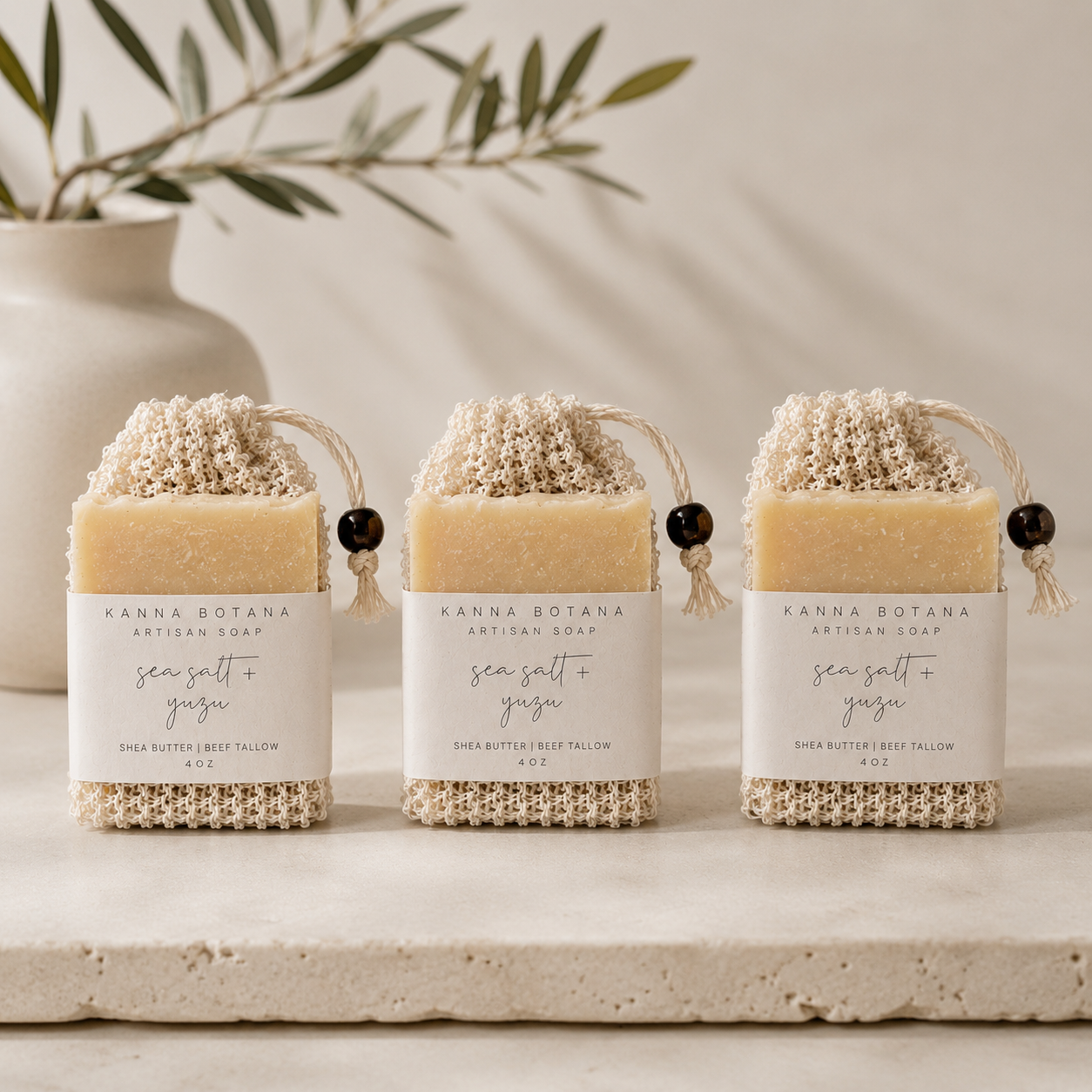 Sea Salt + Yuzu Artisan Soap