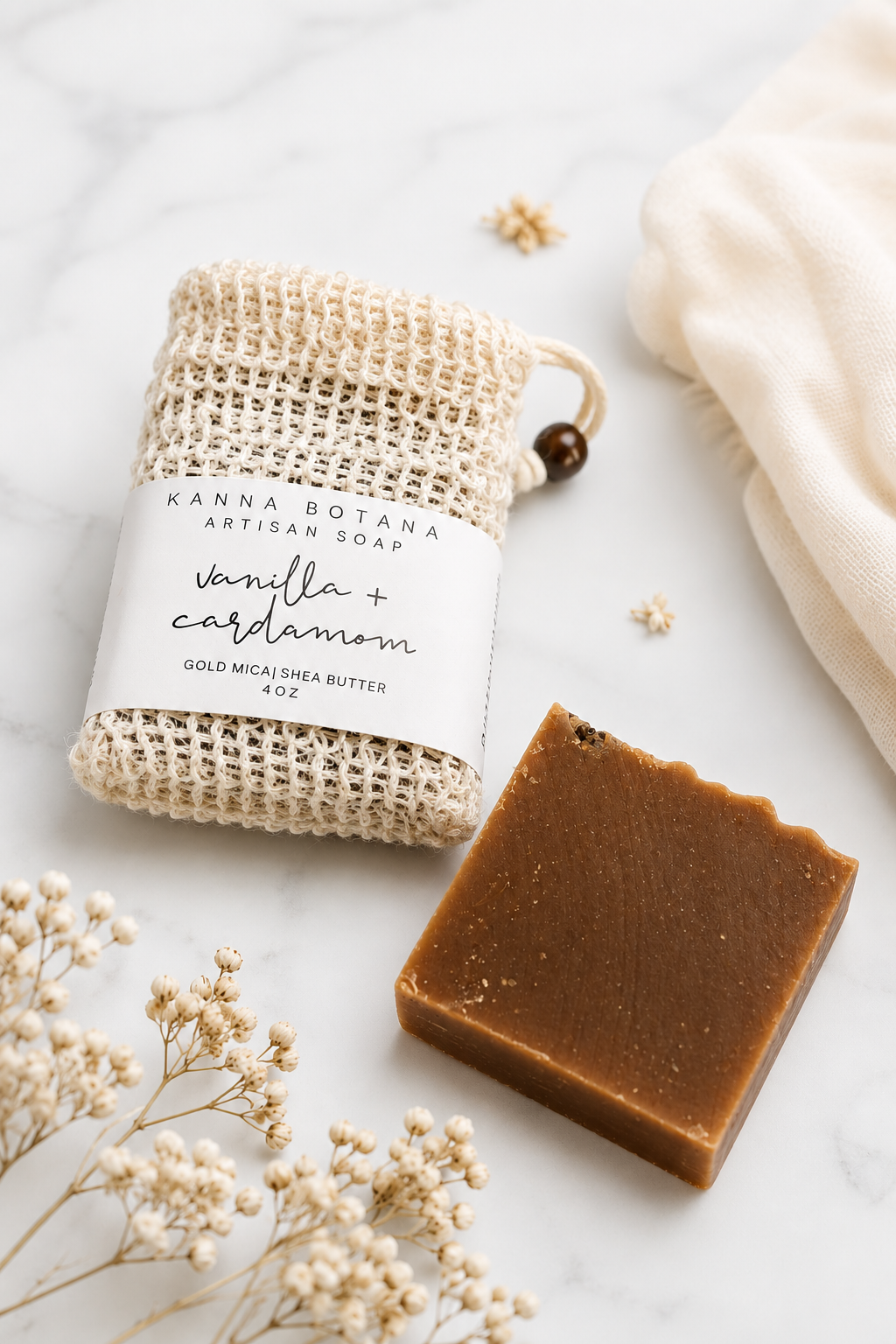 Vanilla + Cardamom Artisan Soap