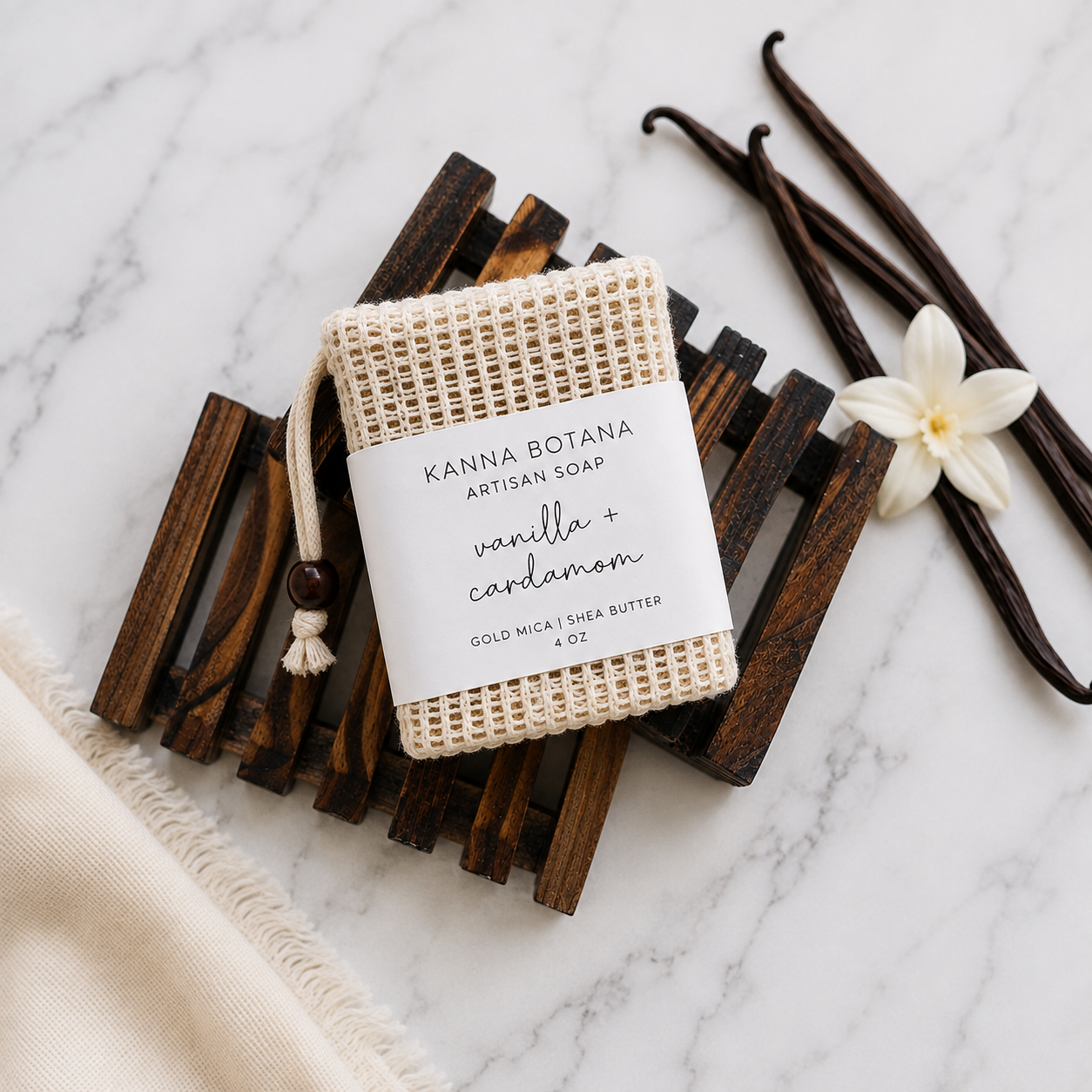 Vanilla + Cardamom Artisan Soap
