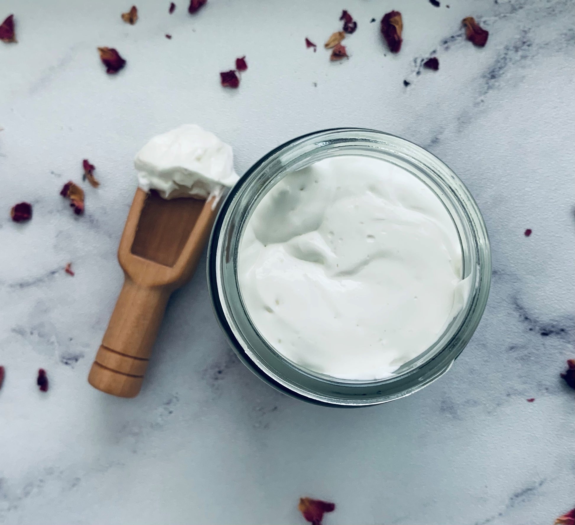 Lavender and Rose Geranium Hemp Infused Hand-whipped Body Butter by Kanna Botana